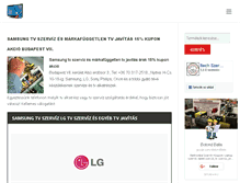 Tablet Screenshot of itech-tv-szerviz.hu